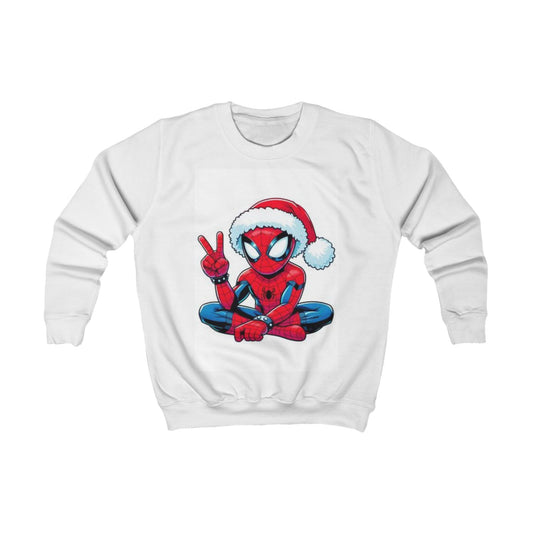 Festive Spider-Man Kids Jumper - Bring Merry Christmas Vibes! 🎅🕸️ #SpiderManChristmas #HolidayKidsFashion